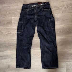 DRIFIRE Dark Blue Relaxed Jeans